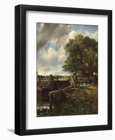 The Lock-John Constable-Framed Giclee Print