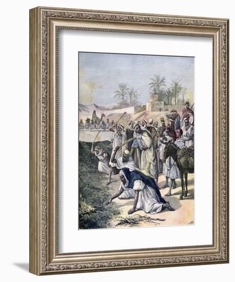 The Locust Plague, Algeria, 1891-Henri Meyer-Framed Giclee Print