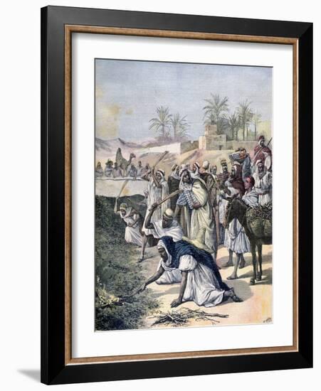 The Locust Plague, Algeria, 1891-Henri Meyer-Framed Giclee Print