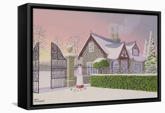 The Lodge Keeper's Wife-Peter Szumowski-Framed Premier Image Canvas