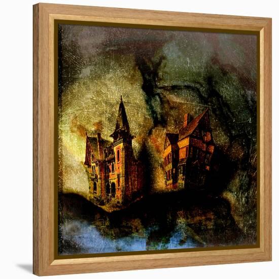 The Lodge-Katherine Sanderson-Framed Premier Image Canvas