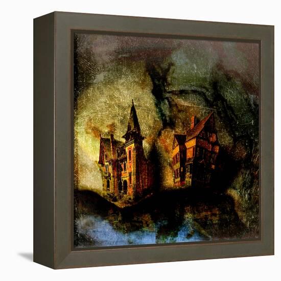 The Lodge-Katherine Sanderson-Framed Premier Image Canvas