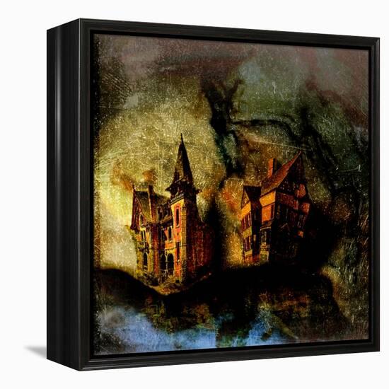 The Lodge-Katherine Sanderson-Framed Premier Image Canvas