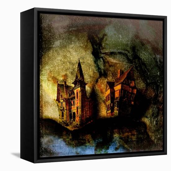 The Lodge-Katherine Sanderson-Framed Premier Image Canvas