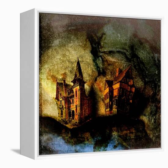 The Lodge-Katherine Sanderson-Framed Premier Image Canvas