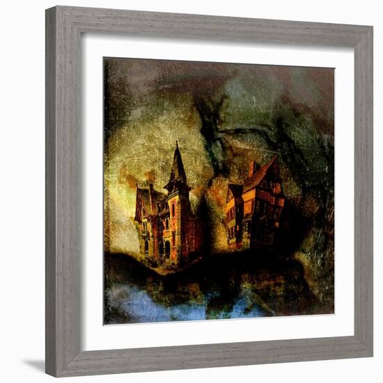 The Lodge-Katherine Sanderson-Framed Photographic Print