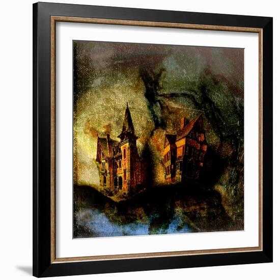 The Lodge-Katherine Sanderson-Framed Photographic Print