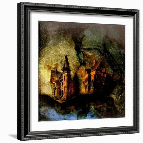 The Lodge-Katherine Sanderson-Framed Photographic Print