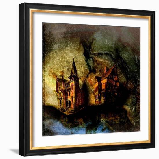 The Lodge-Katherine Sanderson-Framed Photographic Print