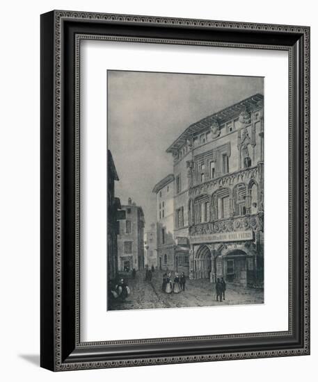 'The Lodging of Bonaparte at Valence', 1896-Unknown-Framed Giclee Print