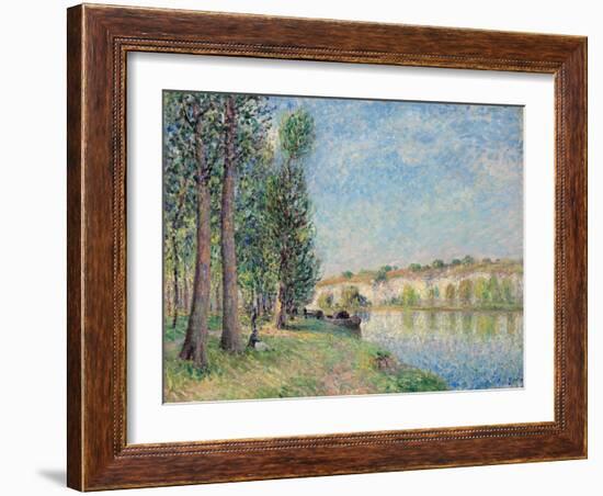 The Loing at Moret; Le Loing a Moret, 1885-Alfred Sisley-Framed Giclee Print