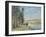 The Loing at Moret; Le Loing a Moret, 1885-Alfred Sisley-Framed Giclee Print