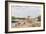 The Loing at Saint-Mammes, 1885-Alfred Sisley-Framed Giclee Print