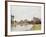 The Loing Below the Pont De Moret, 1892-Alfred Sisley-Framed Giclee Print