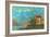 The Loing in Moret-Alfred Sisley-Framed Art Print