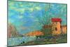 The Loing in Moret-Alfred Sisley-Mounted Art Print