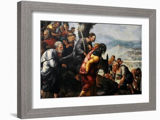 The Lokhorst Triptych, C. 1526-Jan van Scorel-Framed Giclee Print