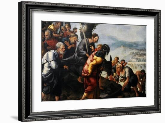 The Lokhorst Triptych, C. 1526-Jan van Scorel-Framed Giclee Print