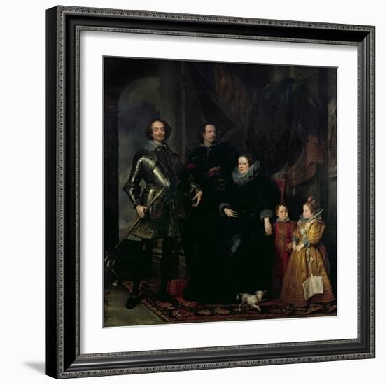 The Lomellini Family, C.1626-27-Sir Anthony Van Dyck-Framed Giclee Print