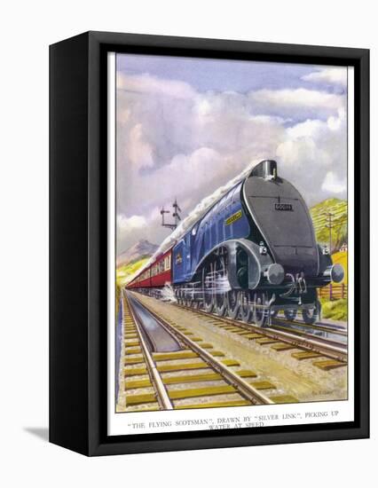 The London and North Eastern Railway's "Flying Scotsman" Express-R.m. Clark-Framed Premier Image Canvas