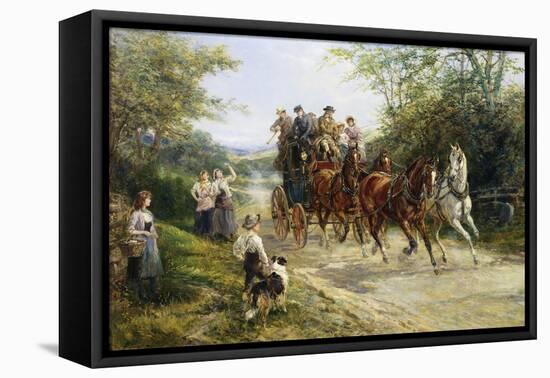 The London Coach-Heywood Hardy-Framed Premier Image Canvas