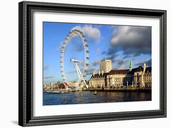The London Eye, London-Peter Thompson-Framed Photographic Print