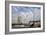 The London Eye On The Thames River With A Pigeon In The Foreground-Karine Aigner-Framed Photographic Print