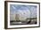 The London Eye On The Thames River With A Pigeon In The Foreground-Karine Aigner-Framed Photographic Print