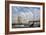 The London Eye On The Thames River With A Pigeon In The Foreground-Karine Aigner-Framed Photographic Print