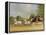 The London-Farringdon Coach Passing Buckland House, Berkshire-James Pollard-Framed Premier Image Canvas