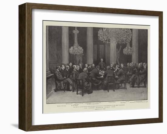 The London Hospital Sunday Fund-Henry Marriott Paget-Framed Giclee Print