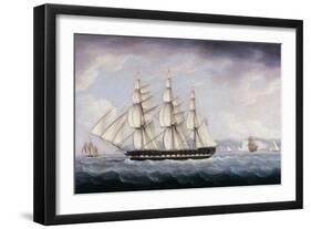 The London Off the Seven Sisters-Thomas Buttersworth-Framed Giclee Print