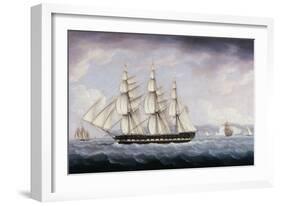 The London Off the Seven Sisters-Thomas Buttersworth-Framed Giclee Print