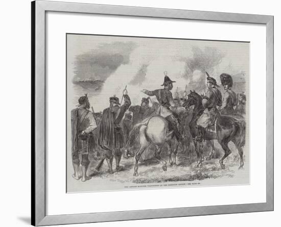 The London Scottish Volunteers at the Brighton Review-null-Framed Giclee Print