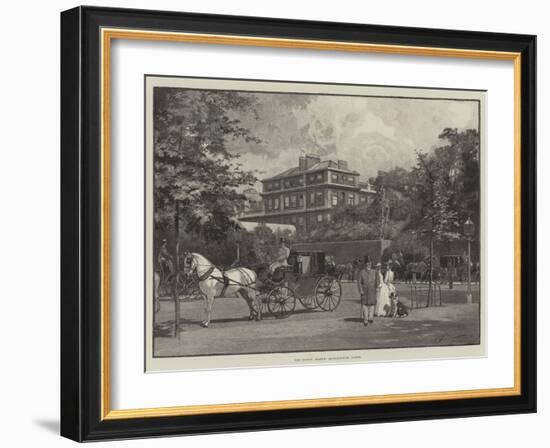 The London Season, Marlborough House-George L. Seymour-Framed Giclee Print