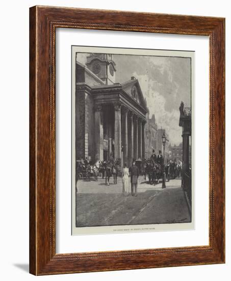 The London Season, St George's, Hanover Square-George L. Seymour-Framed Giclee Print