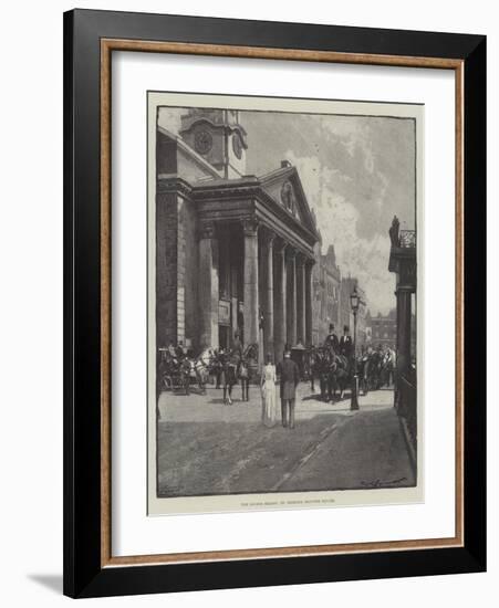 The London Season, St George's, Hanover Square-George L. Seymour-Framed Giclee Print