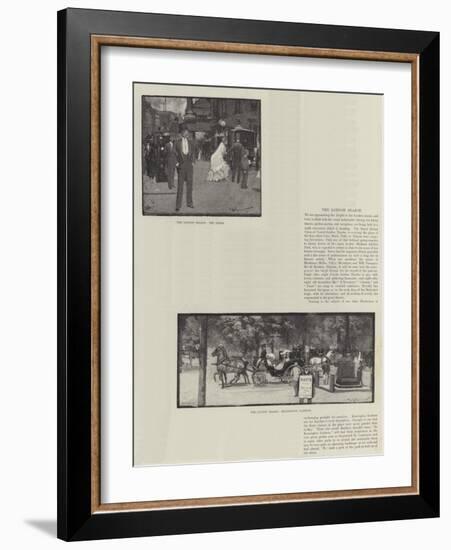 The London Season-George L. Seymour-Framed Giclee Print