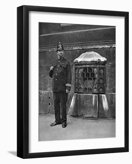 The London Stone in the Wall of St Swithin'S, Cannon Street, London, 1926-1927-McLeish-Framed Giclee Print