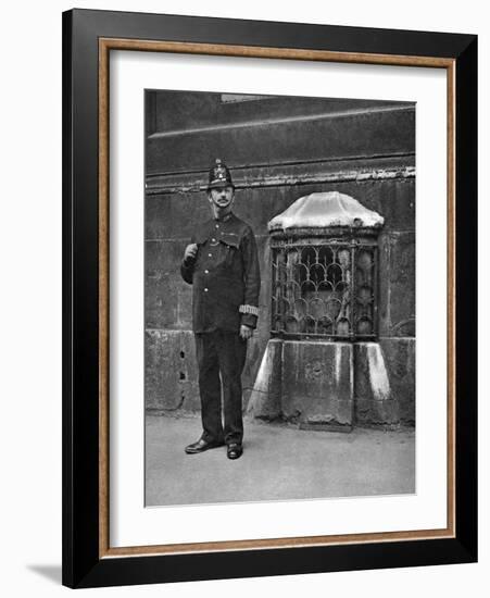 The London Stone in the Wall of St Swithin'S, Cannon Street, London, 1926-1927-McLeish-Framed Giclee Print