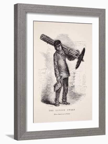 The London Sweep, from the Daguerreotype by Richard Beard-English-Framed Giclee Print