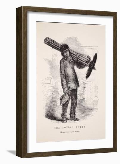 The London Sweep, from the Daguerreotype by Richard Beard-English-Framed Giclee Print