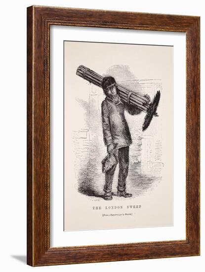 The London Sweep, from the Daguerreotype by Richard Beard-English-Framed Giclee Print