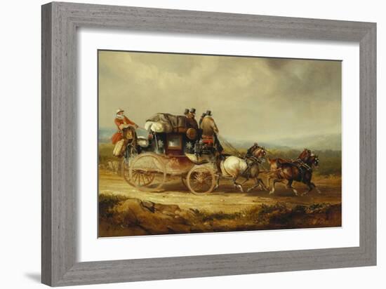 The London to Worcester Royal Mail-Charles Cooper Henderson-Framed Giclee Print