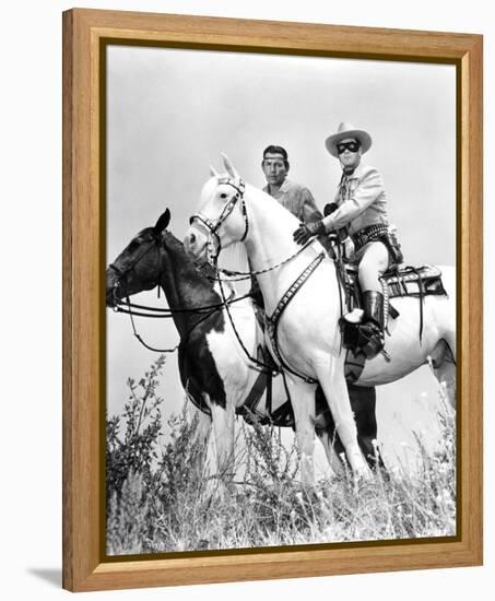 The Lone Ranger (1949)-null-Framed Stretched Canvas