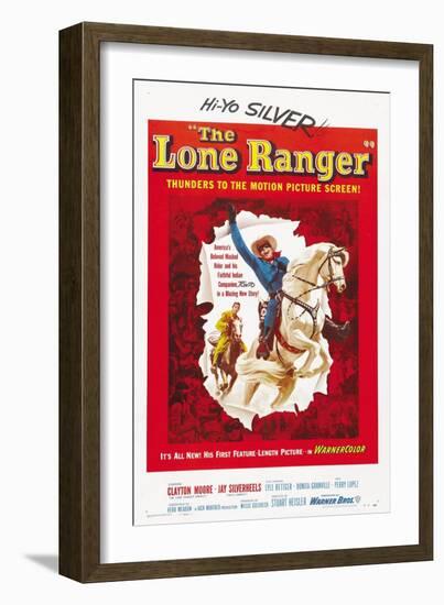 The Lone Ranger, 1956, Directed by Stuart Heisler-null-Framed Giclee Print