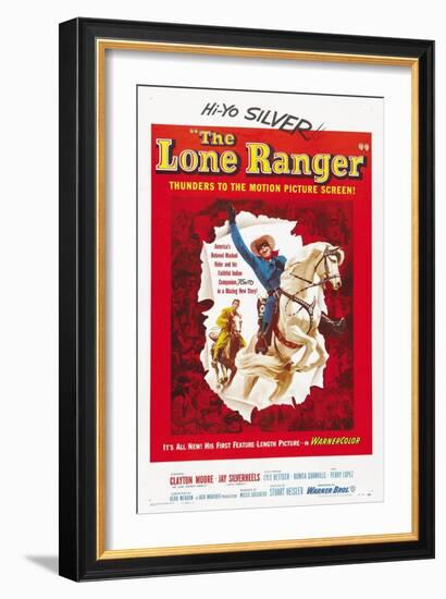 The Lone Ranger, 1956, Directed by Stuart Heisler-null-Framed Giclee Print