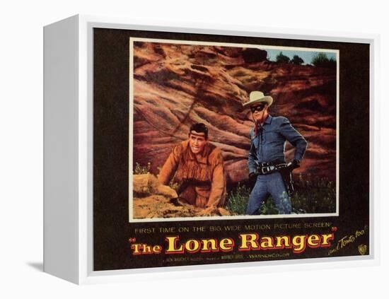 The Lone Ranger, 1956-null-Framed Stretched Canvas