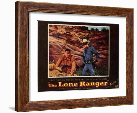 The Lone Ranger, 1956-null-Framed Art Print