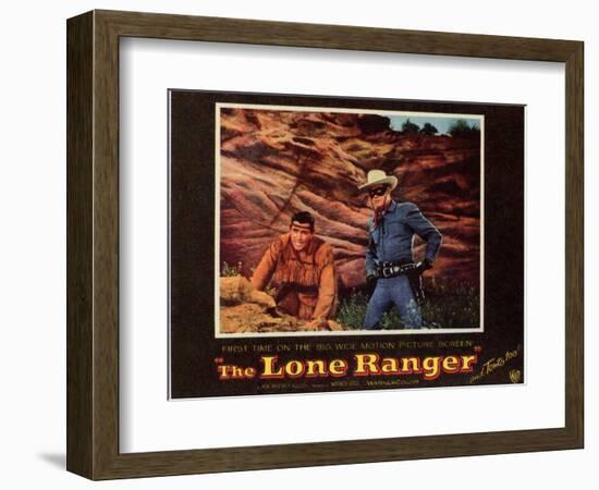 The Lone Ranger, 1956-null-Framed Premium Giclee Print